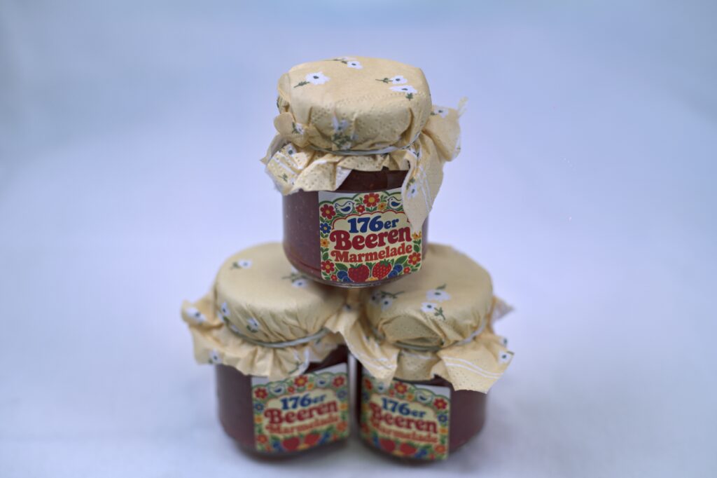 Hausgemachte Beeren Marmelade